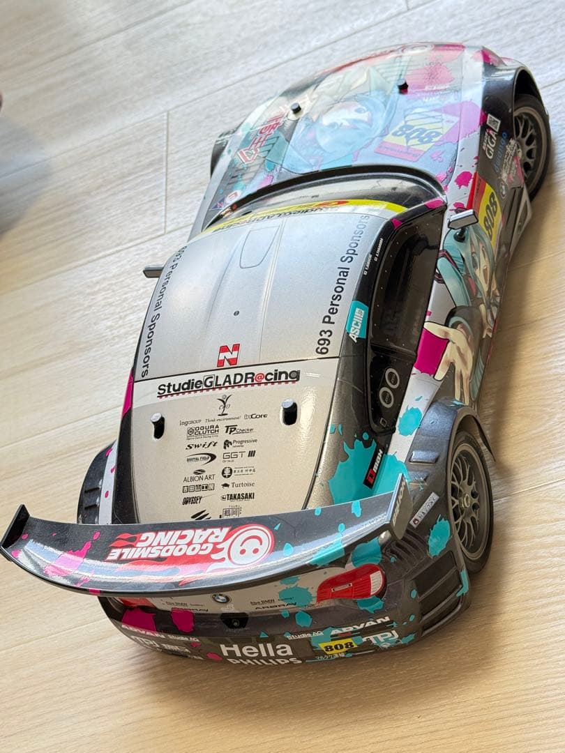 【極美品】RCラジコンボディ 1/10 タミヤ  初音ミク Z4ボディ
