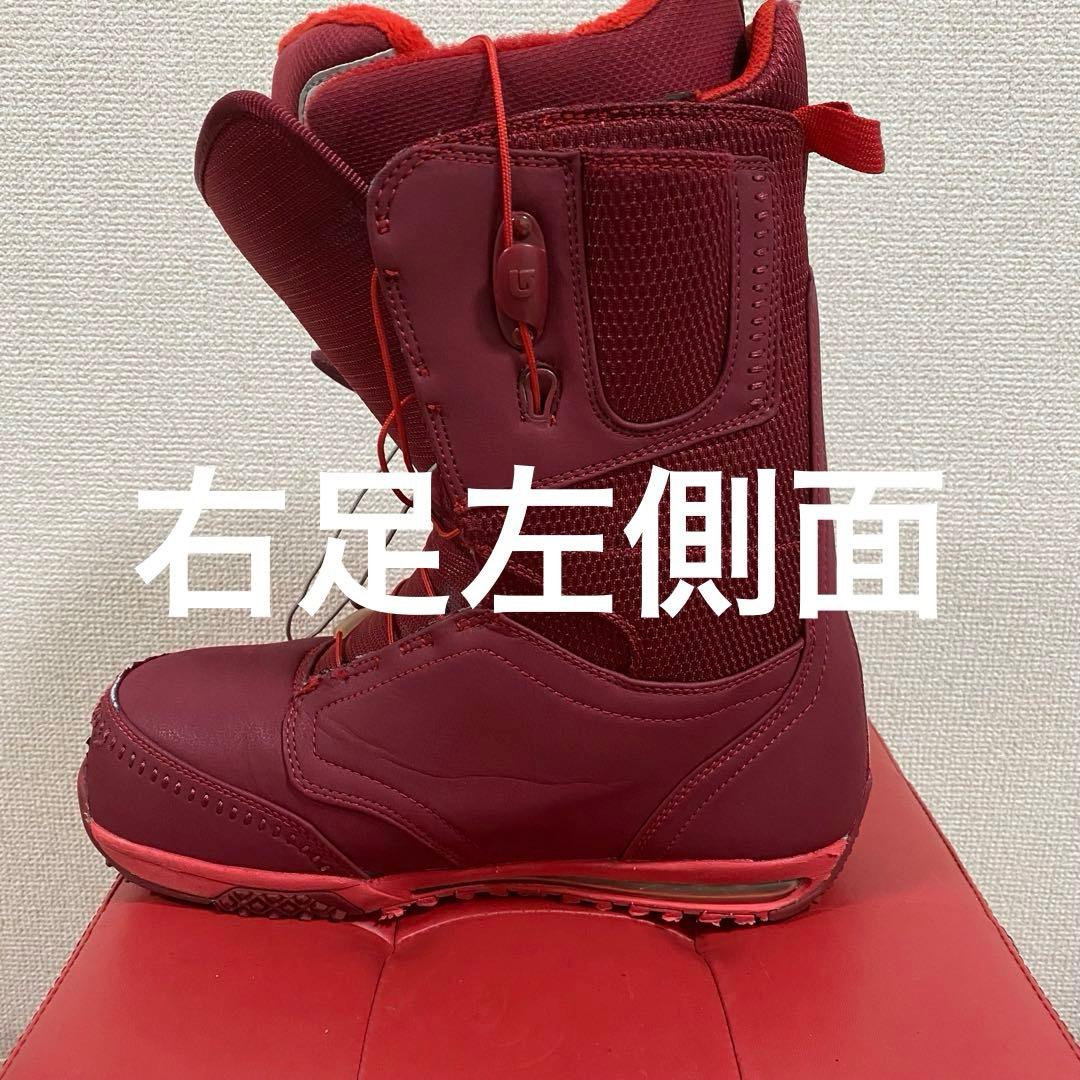 Burton 27.5 スノボブーツ　RULER レッド　クイックレース