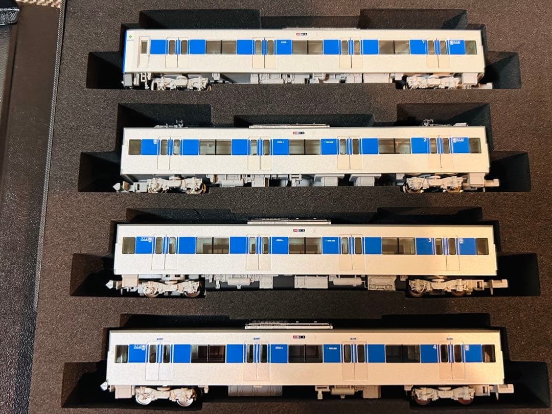 本日迄【Nゲージ】ポポンデッタ 都営6500形三田線 塗油装置搭載車 8両セット