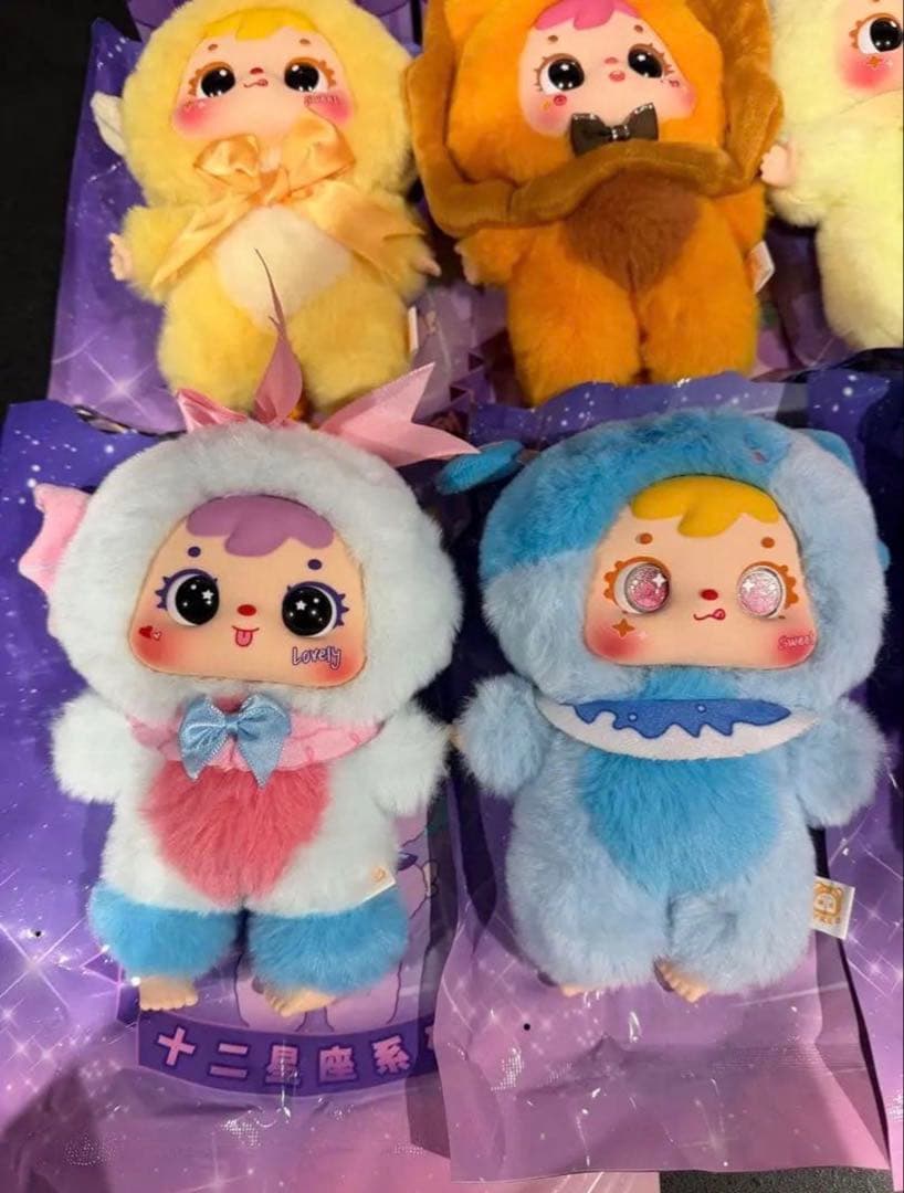 三小毛 SAMUELサミュエル 十二星座系列ぬいぐるみ★まとめ売り