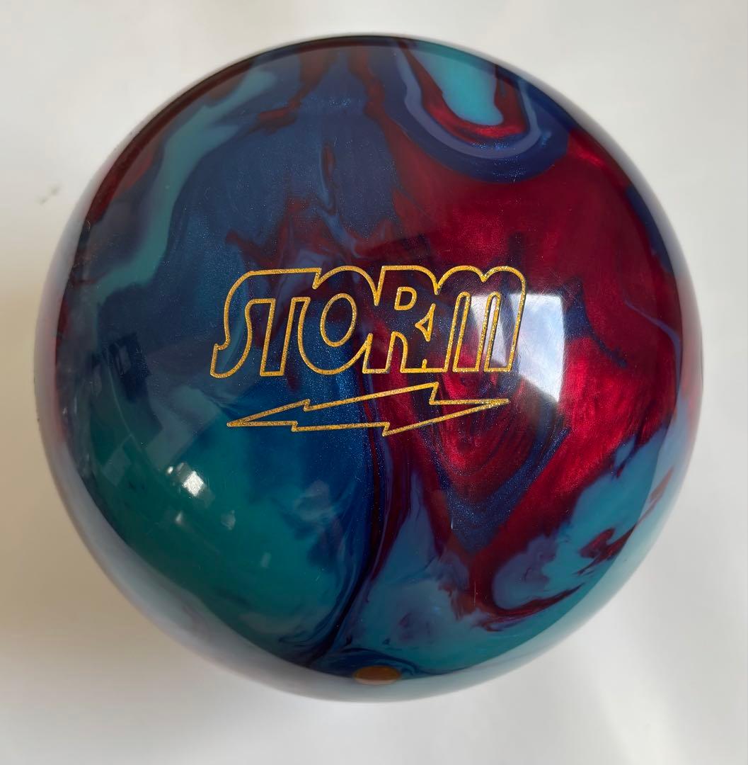 コードインパクト ストーム ボウリングボール 15ポンド プラグ済
