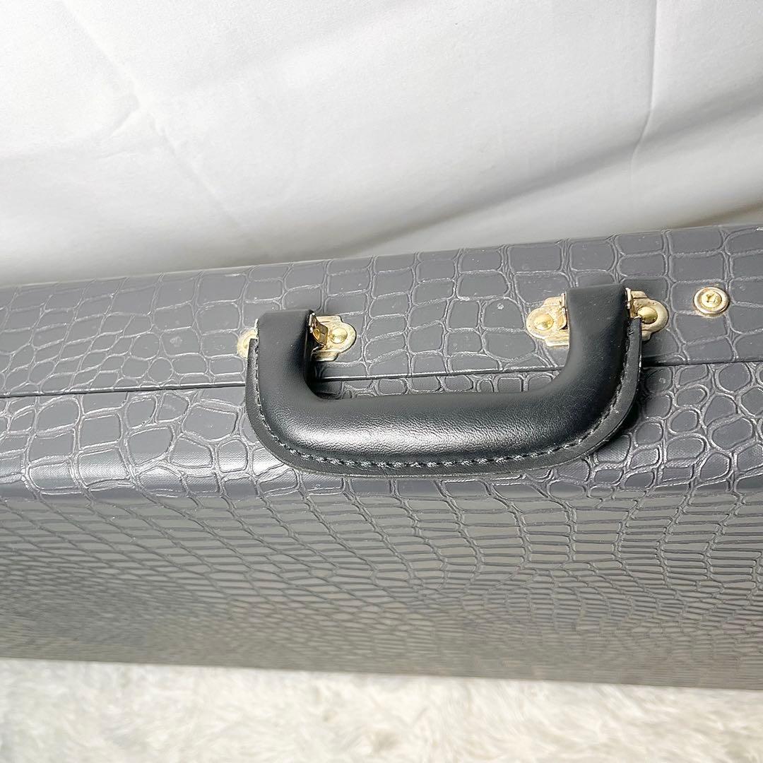 【美品】History 鰐革風 ベース用ハードケース