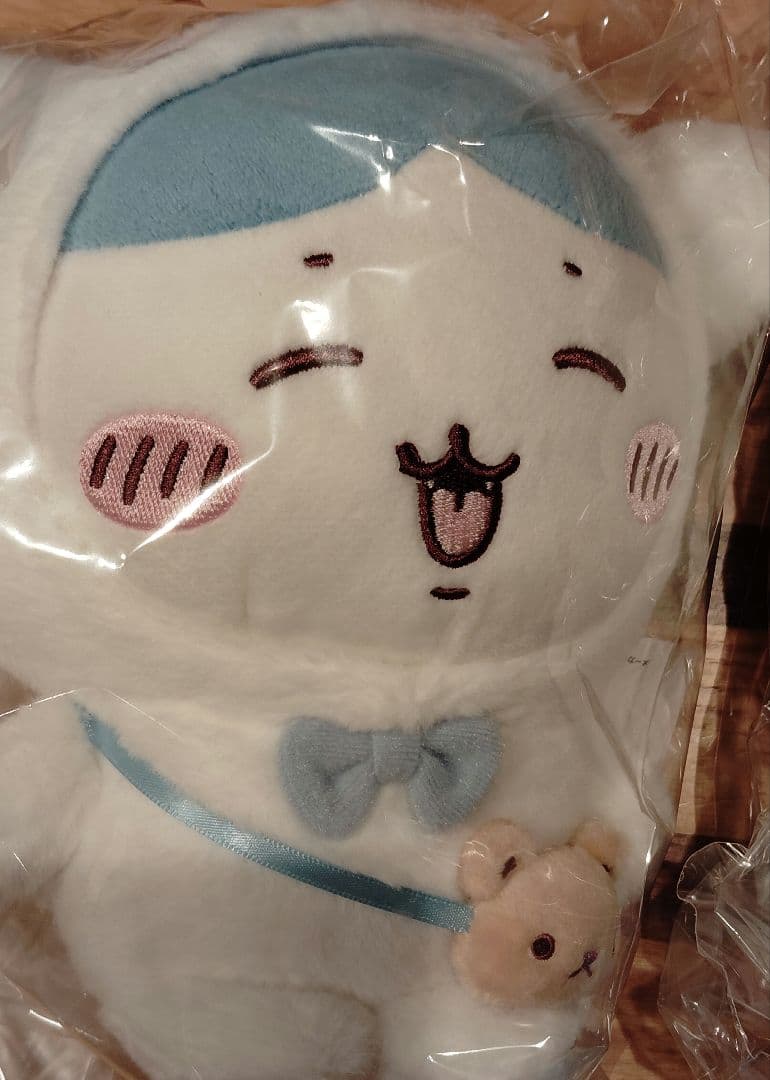 ちいかわ×サンリオコラボぬいぐるみ＆鯉のぼりマスコット（ハチワレ）セット☆
