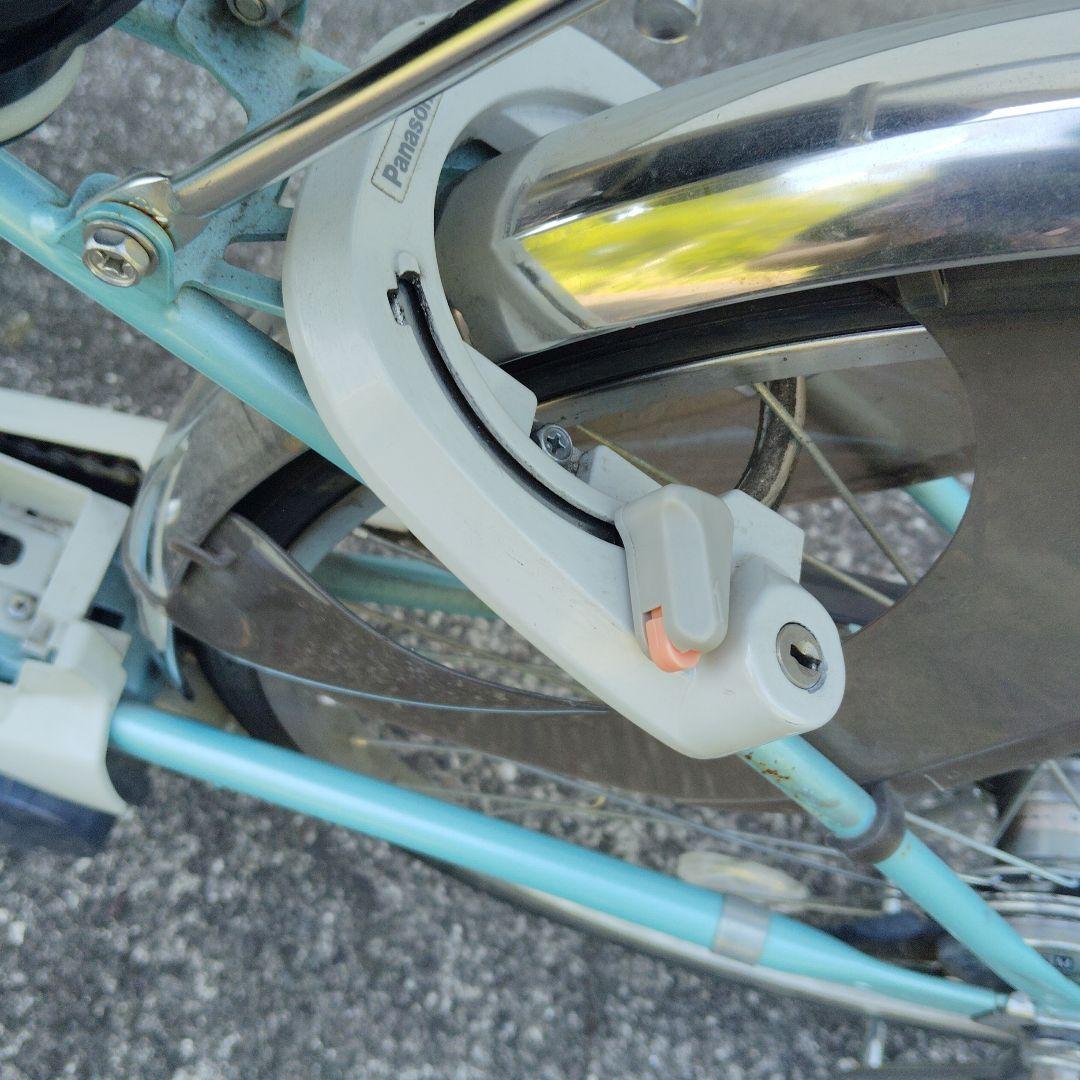 Panasonic BE-ENS634 電動アシスト自転車 水色