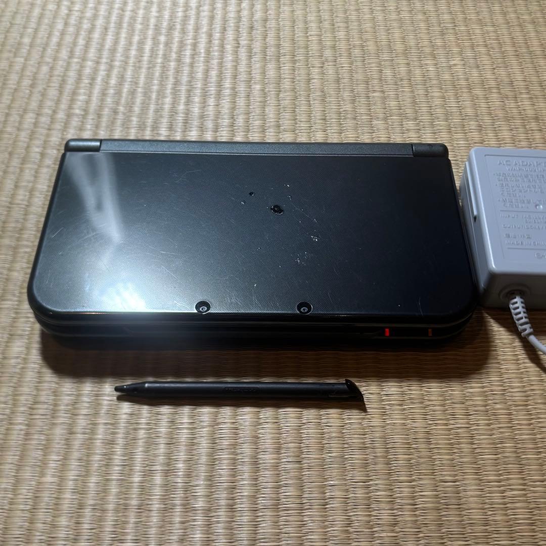 New Nintendo 3DS LL メタリックブラック動作良好 充電器付き