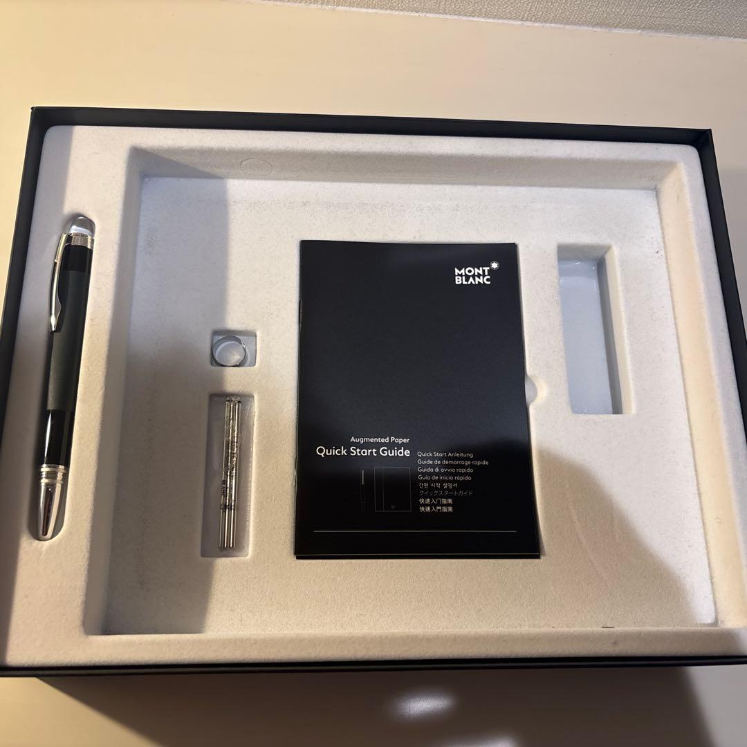 Mont Blanc Augmented Paper 手帳　ボールペン