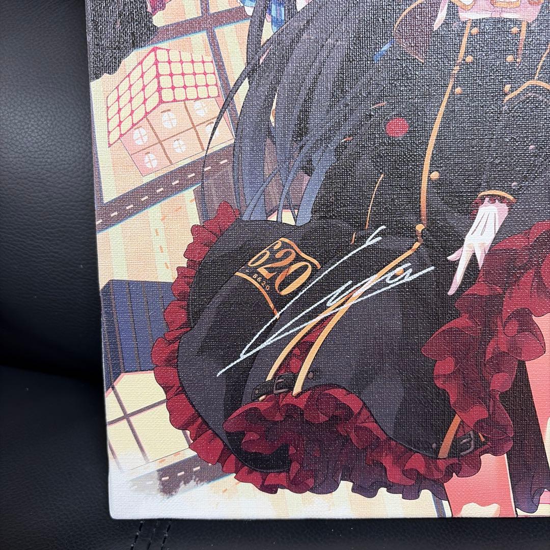 まいてつ F6直筆サイン入りF6キャンバスアート