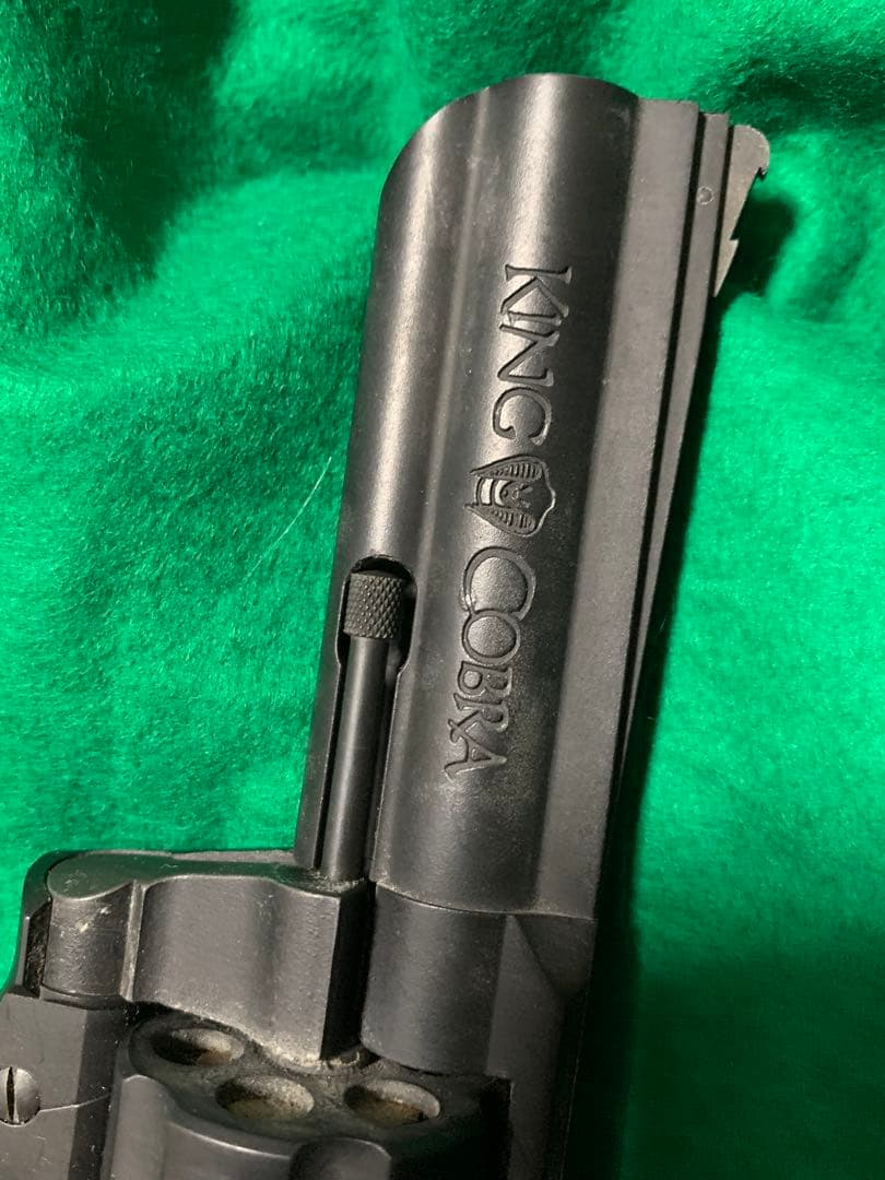 モデルガン　キングコブラ　ヘビーウェイト　リボルバー シリンダー回転機構付き