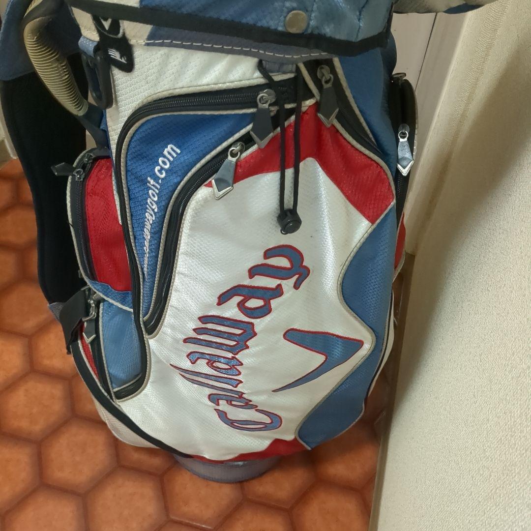Callaway キャディバッグ 青赤白