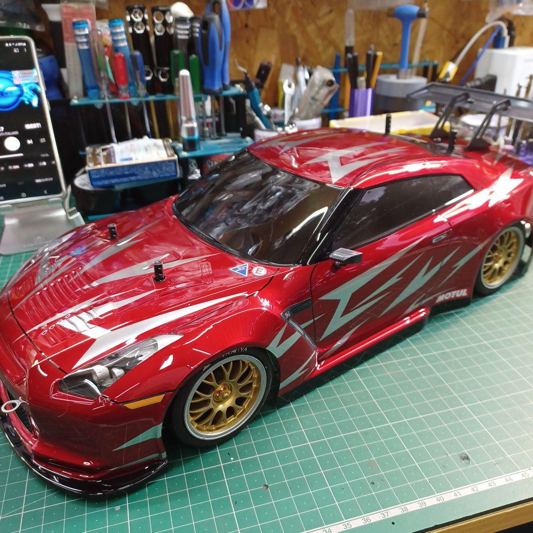 C*M様 タミヤ ラジコンTA04PRO O/H済み35GT-Rボディ,メカ新品