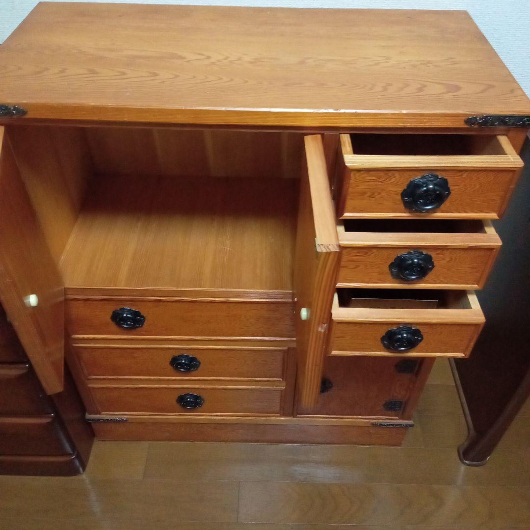 屋久杉　共戸手許箪笥