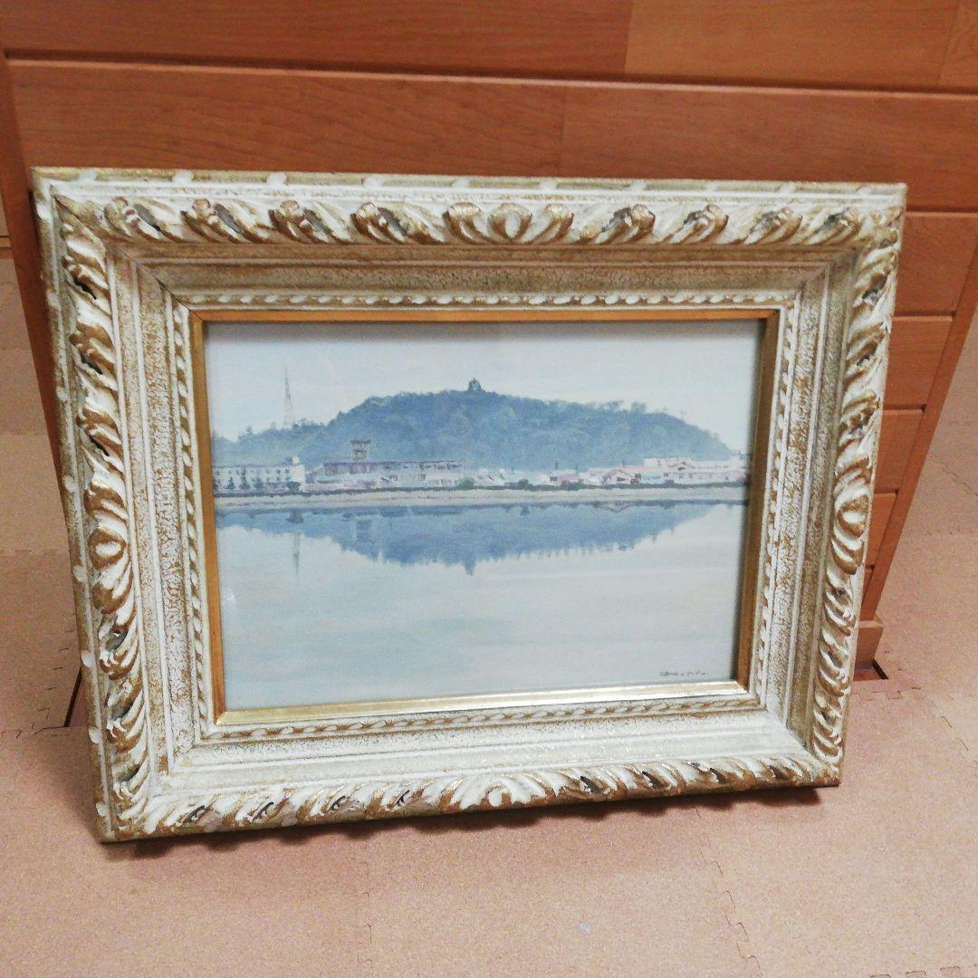 PIC26) 古茂田公雄　「松山城」　昭和38年