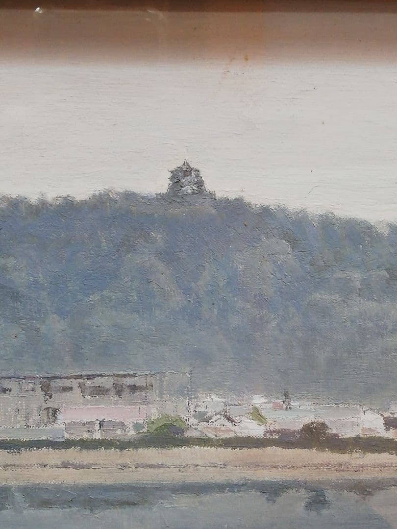 PIC26) 古茂田公雄　「松山城」　昭和38年