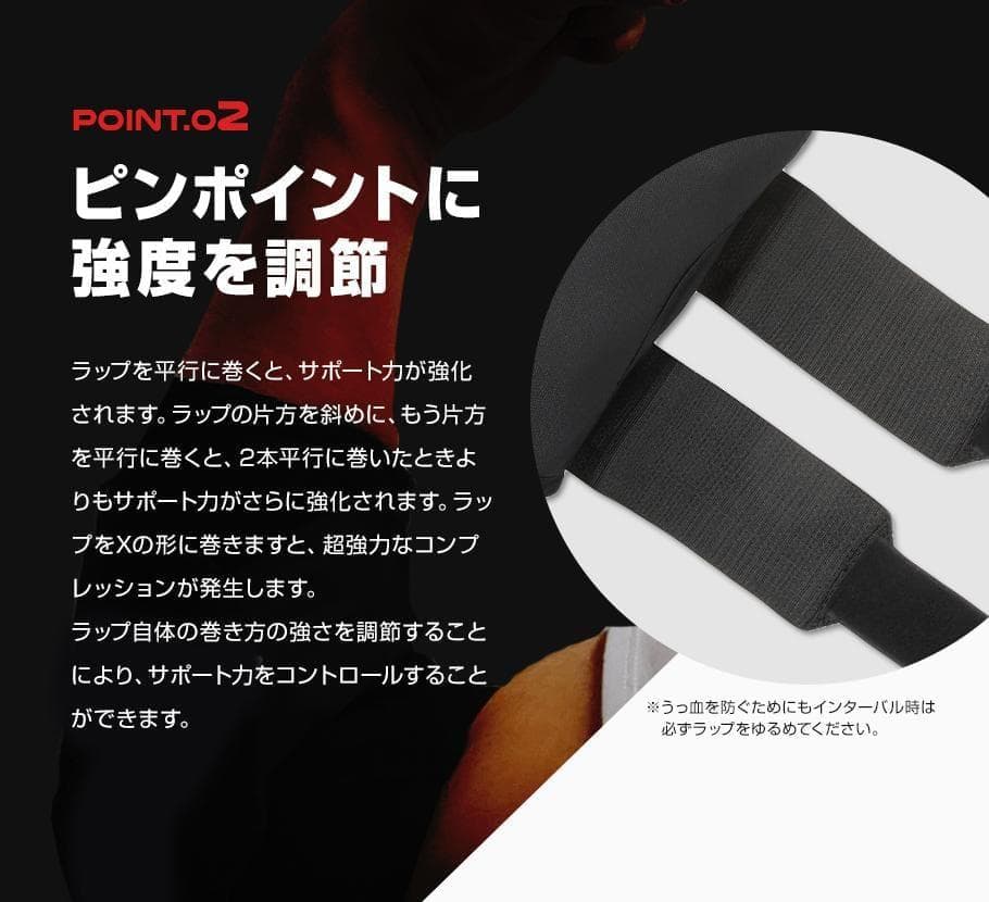 【正規販売品】GLFIT-X-エルボースリーブ(Ｌ)｜最新型肘サポーター