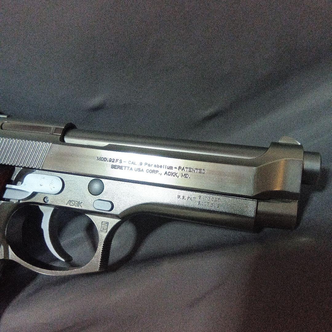 良*で様 WA ベレッタ M92FS スーパーバージョン　アイノックス　木製グリ