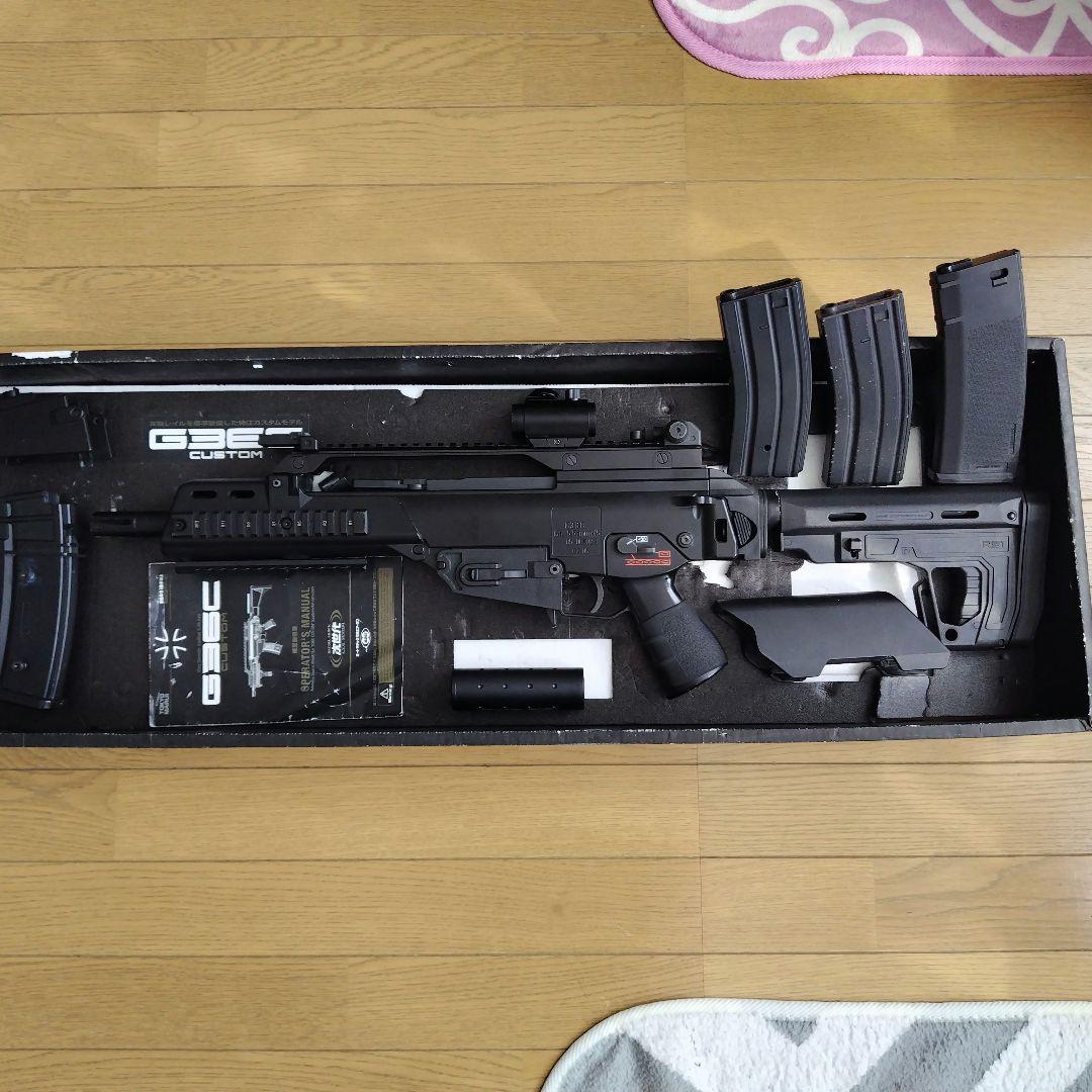 次世代G36C 後方配線　外装М4カスタム　初速0.25g弾　86m/s　美品