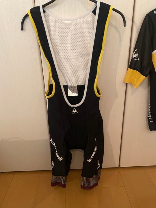 le coq sportif 半袖ジャージ　ビブショーツ　ロードレース用