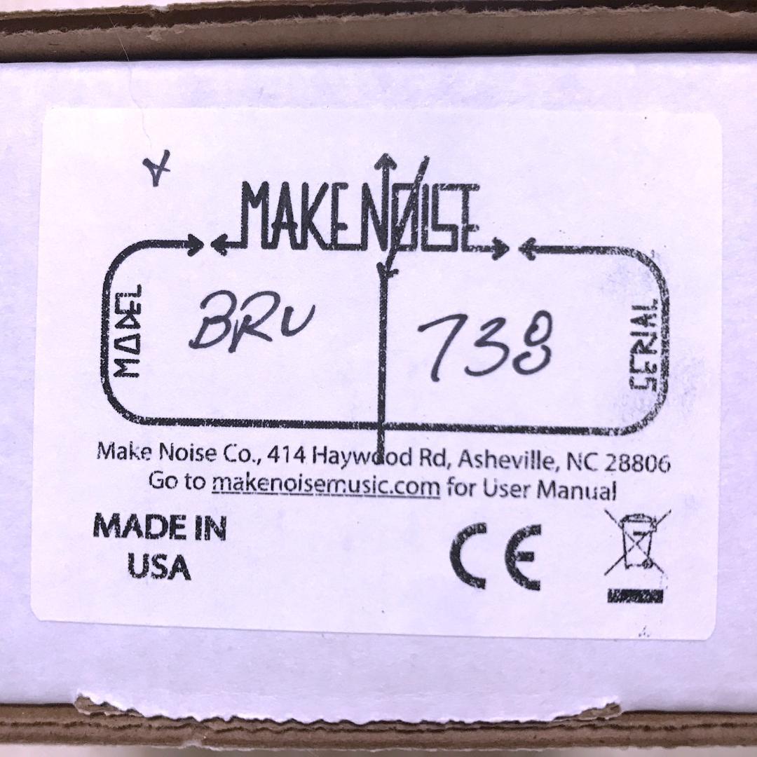 極美品 Make Noise Bruxa ディレイエコー モジュラー 完動品