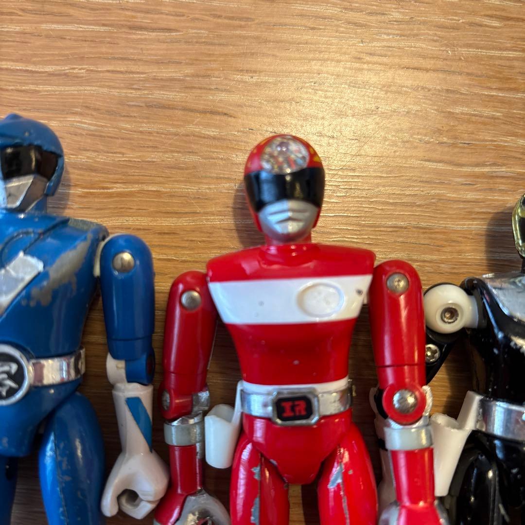 ポピー　超合金　フィギュアセット　電磁マン　サンバルカン　ゴーグルファイブ