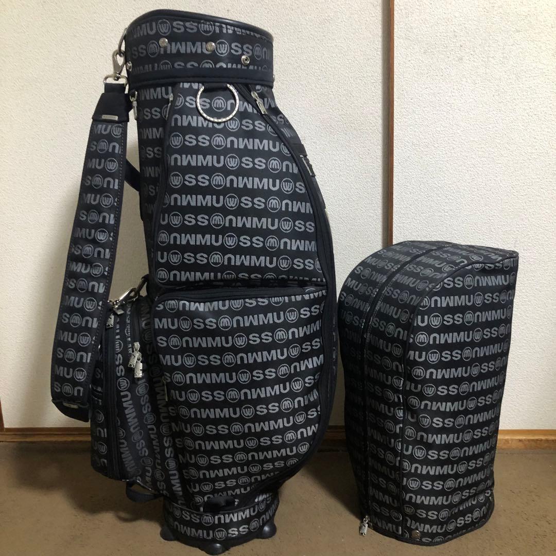 入手困難 ゴルフバッグ ウエサコゴルフ ミエコウエサコ MUスポーツ 希少 美品