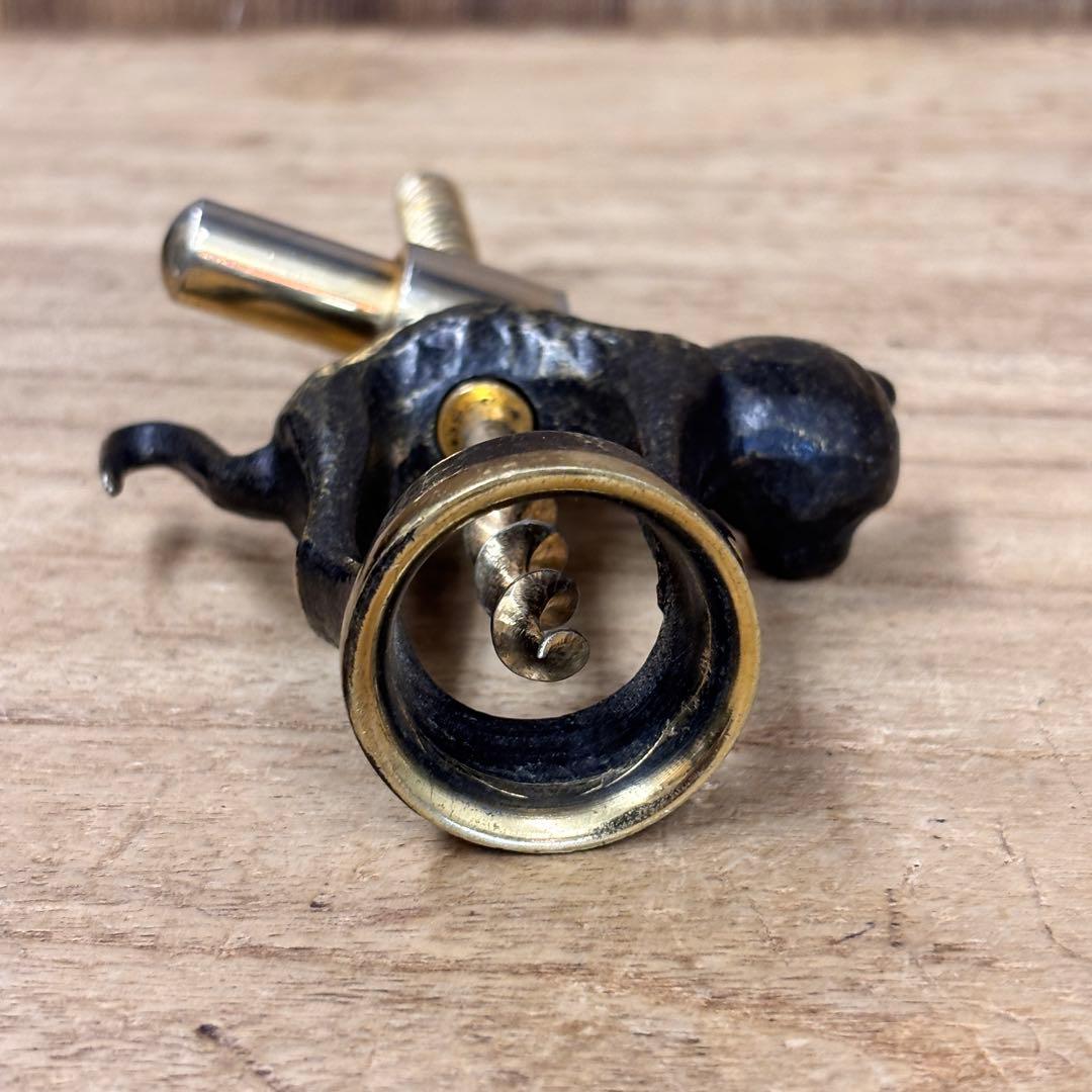 vintage MONOPOLE モノポール黒猫 ワインオープナー