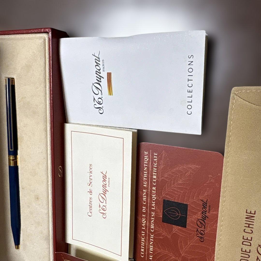 S.T. Dupont ネイビー ボールペン 本体