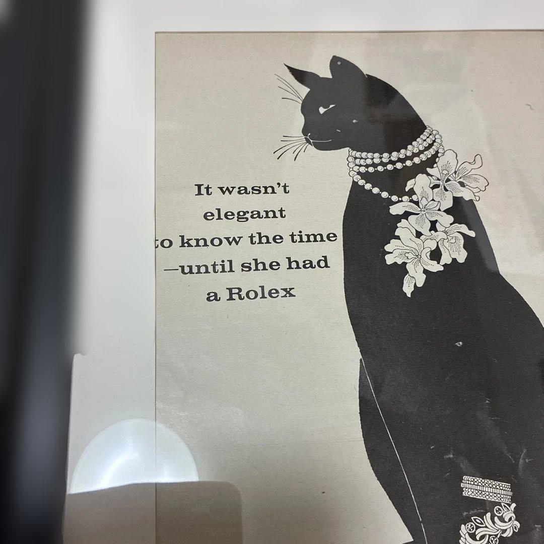 コレクション Rolex lucky black cat vintage AD No,3