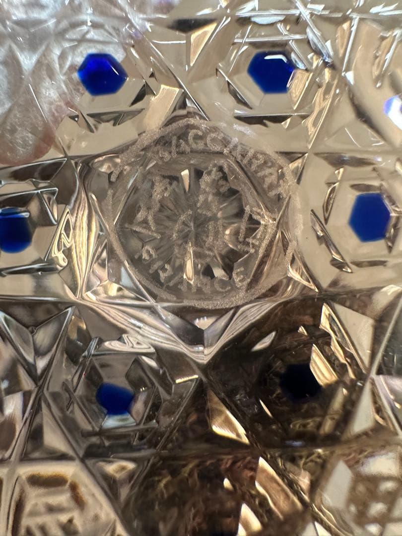 Baccarat バカラ ヴィンテージ TSAR ツァー　シリーズ ブルー
