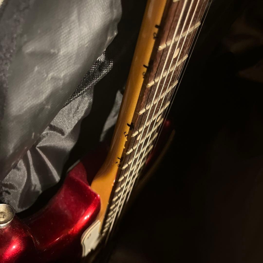 K.Garage ストラトキャスター 赤 エレキギター ジャンク扱い