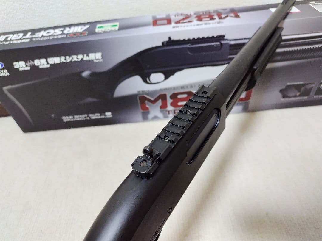 【ヒロ 】東京マルイ M870タクティカル(ショットシェル3本付き)