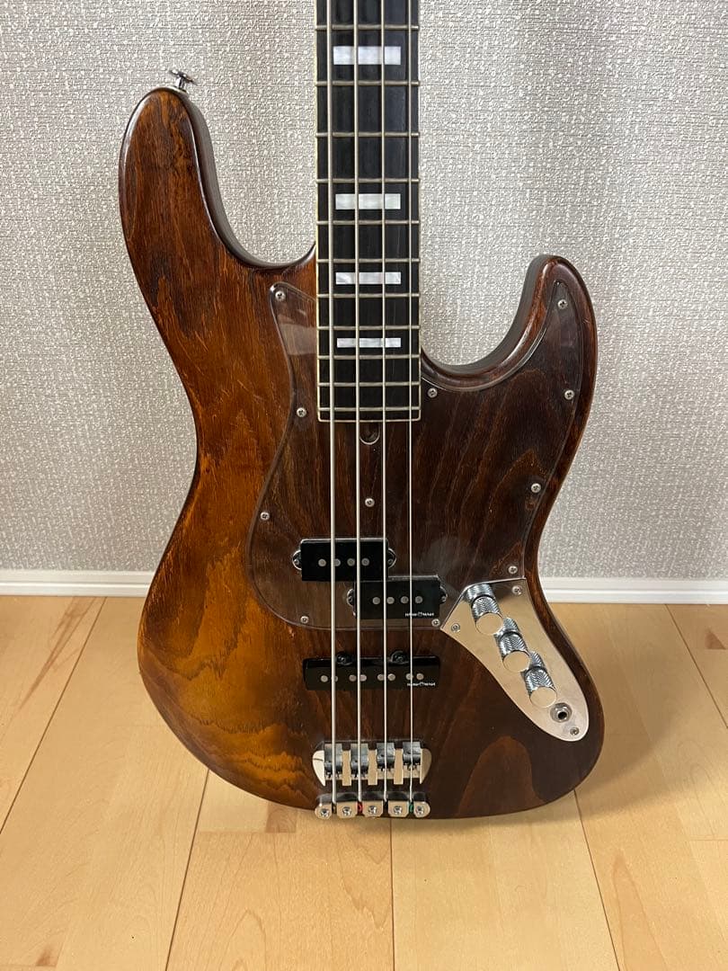 Bacchus PJ-WOOD LINE ASH4/E BR/OIL ベース