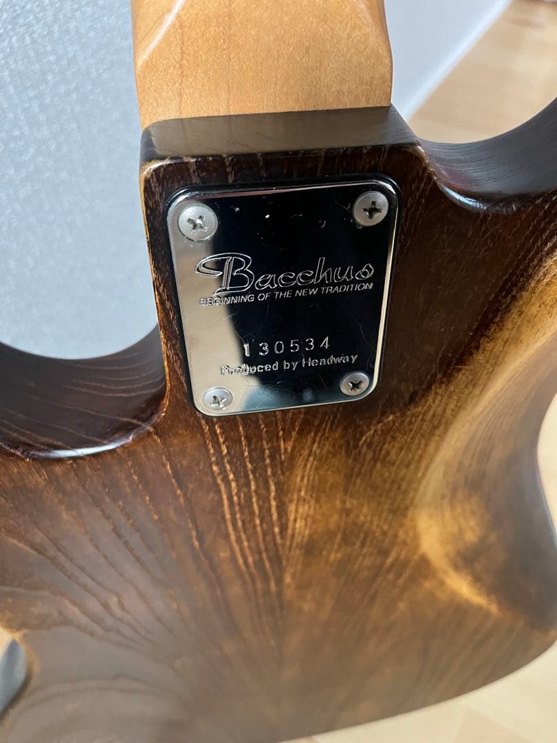 Bacchus PJ-WOOD LINE ASH4/E BR/OIL ベース