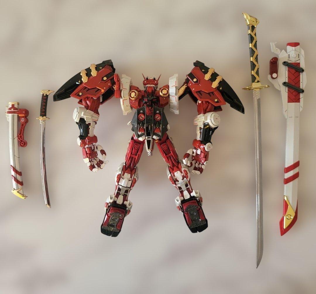 完成品ハイレゾリューションモデル アストレイ レッドフレーム パワードレッド