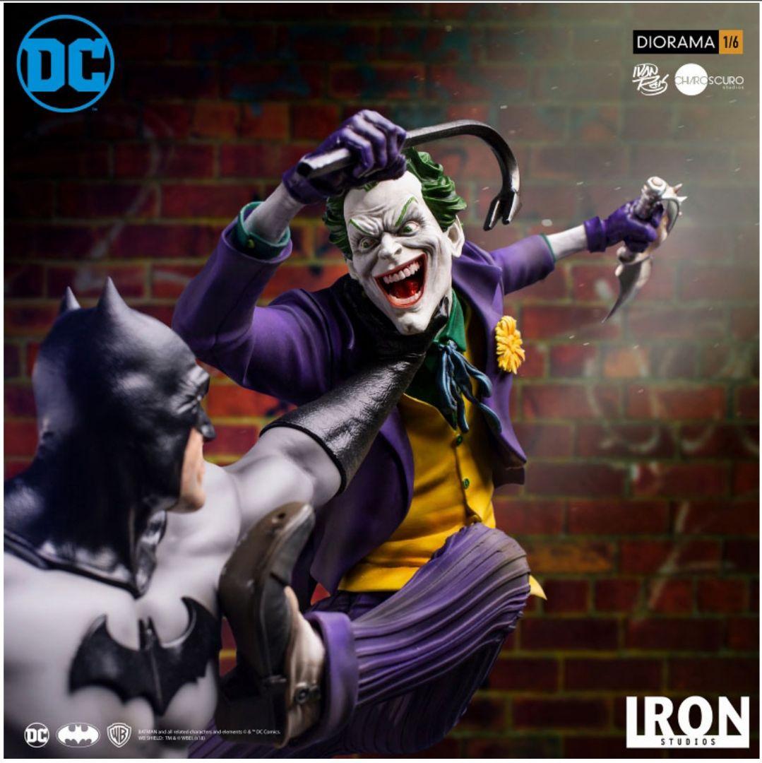 IRON 1/6『バットマン vs. ジョーカー』バトルジオラマ スタチュー