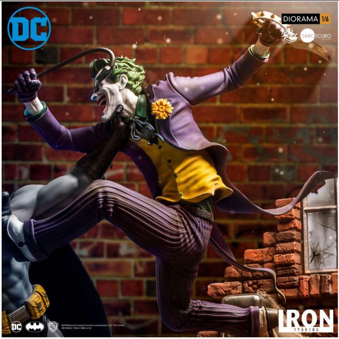IRON 1/6『バットマン vs. ジョーカー』バトルジオラマ スタチュー