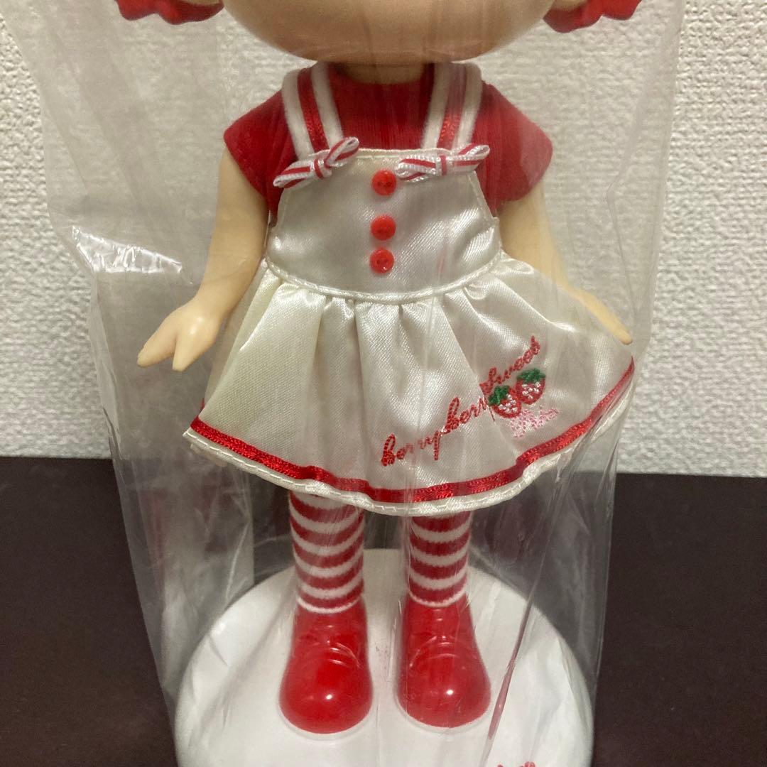 不二家のペコちゃん　2008年苺キャンペーン　お人形