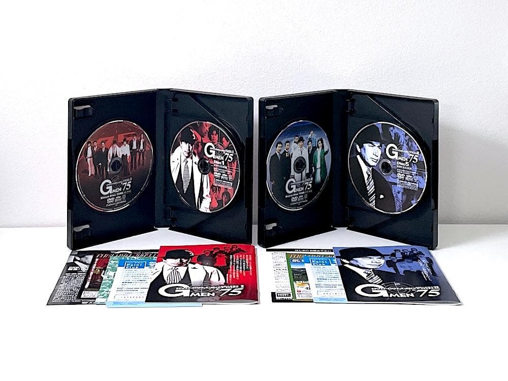 美品 廃盤 G MEN'75 DVD-COLLECTION Ⅰ & Ⅱセット