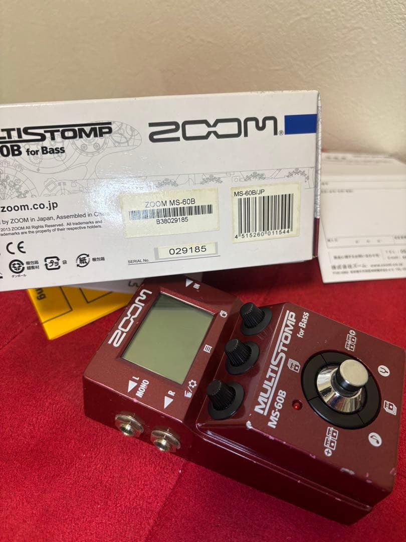 ZOOM MS-60B ベースエフェクター