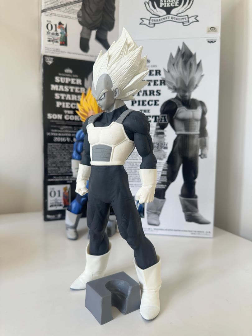 ドラゴンボール　一番くじ　SMSP　ベジータ　C賞　モノクロカラー　03