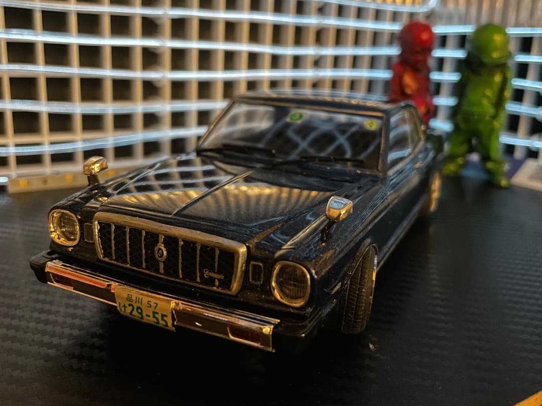 【美品】プラモデル 車 1/24 完成品 チェイサー 41 昭和 旧車