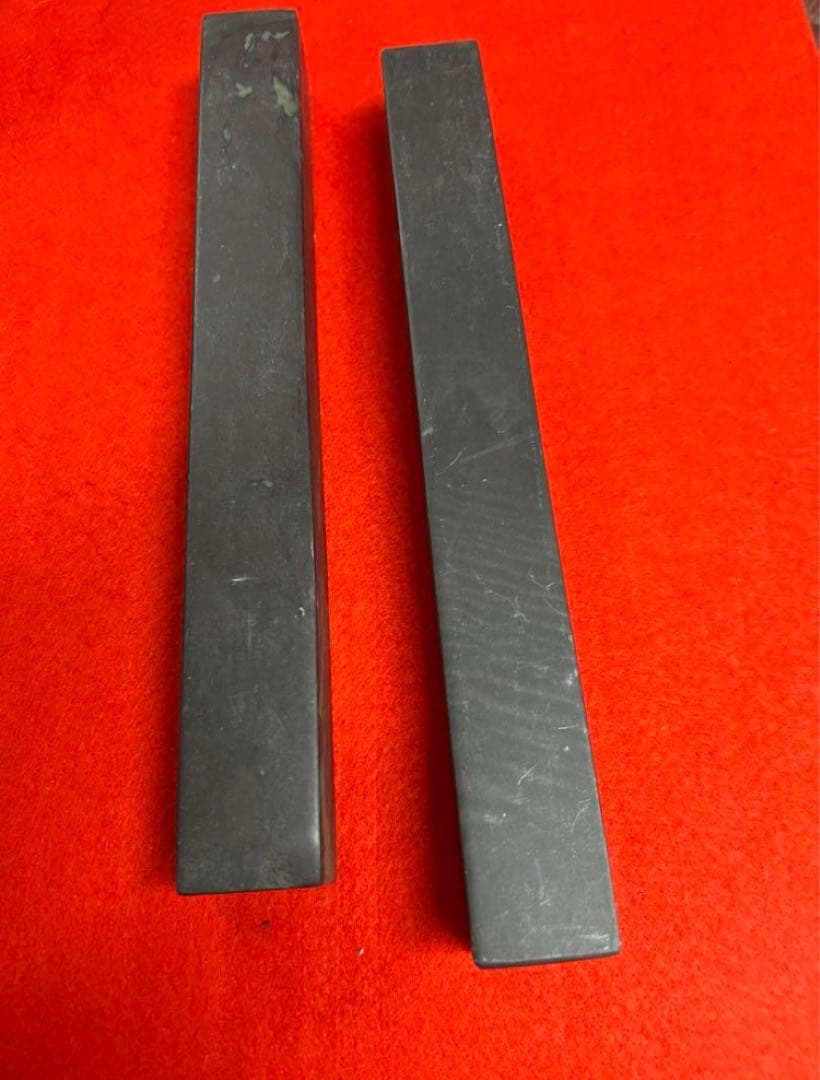 文房具/文鎭一対/寿山石。書法用文針y640