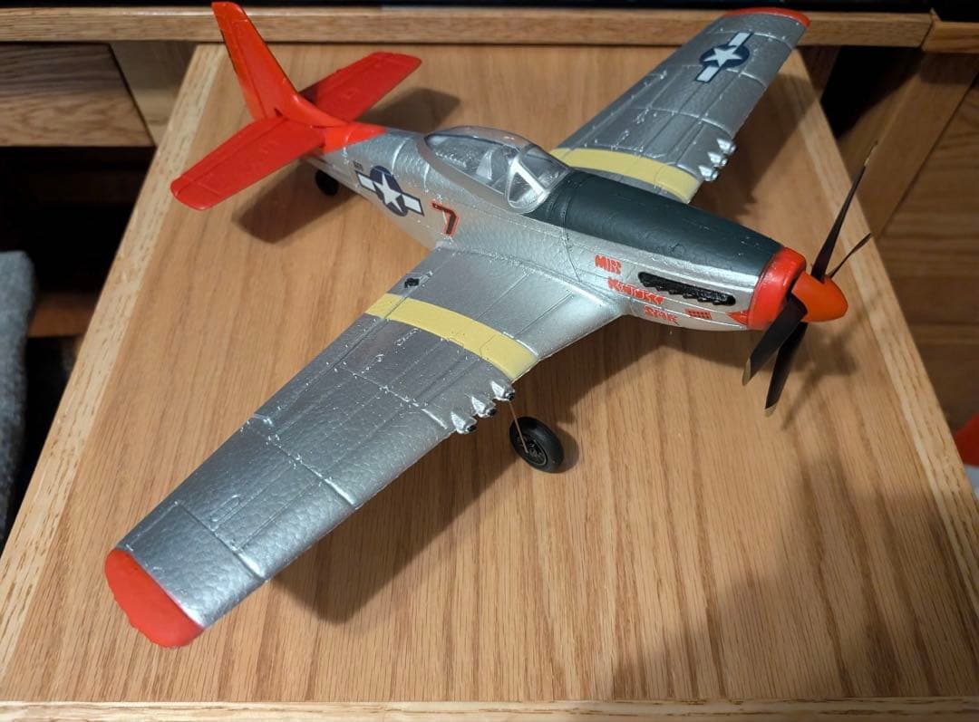 P51D RC飛行機ラジコンマスタング航空機 XPilot 安定化システム付き