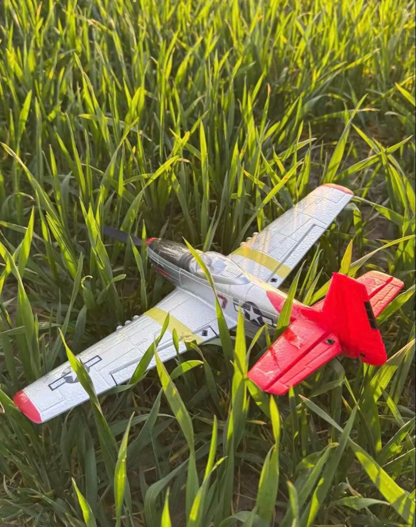 P51D RC飛行機ラジコンマスタング航空機 XPilot 安定化システム付き
