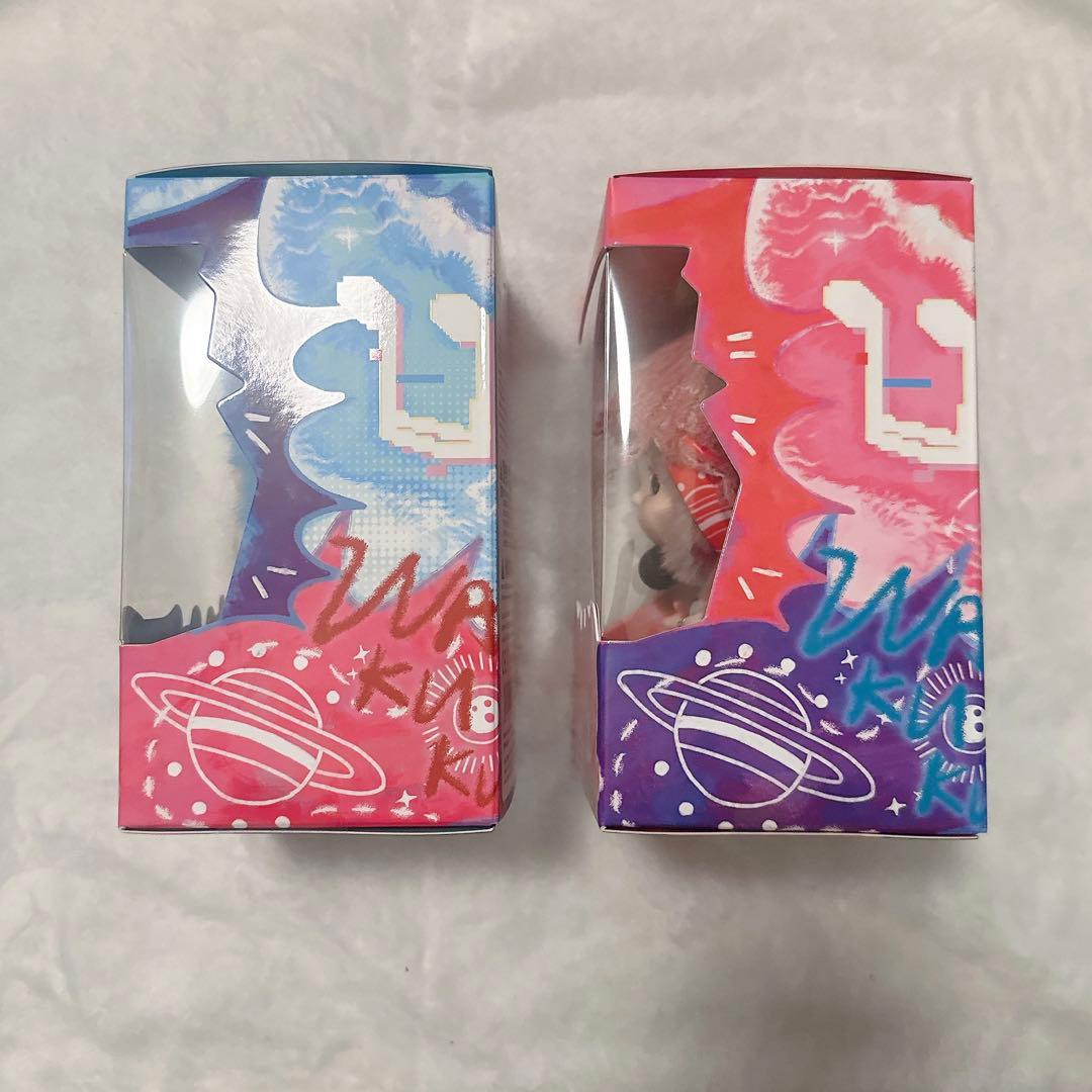 限定品 WAKUKU ボイプラ 2体セット 公式 K C 赤 青 ワクク