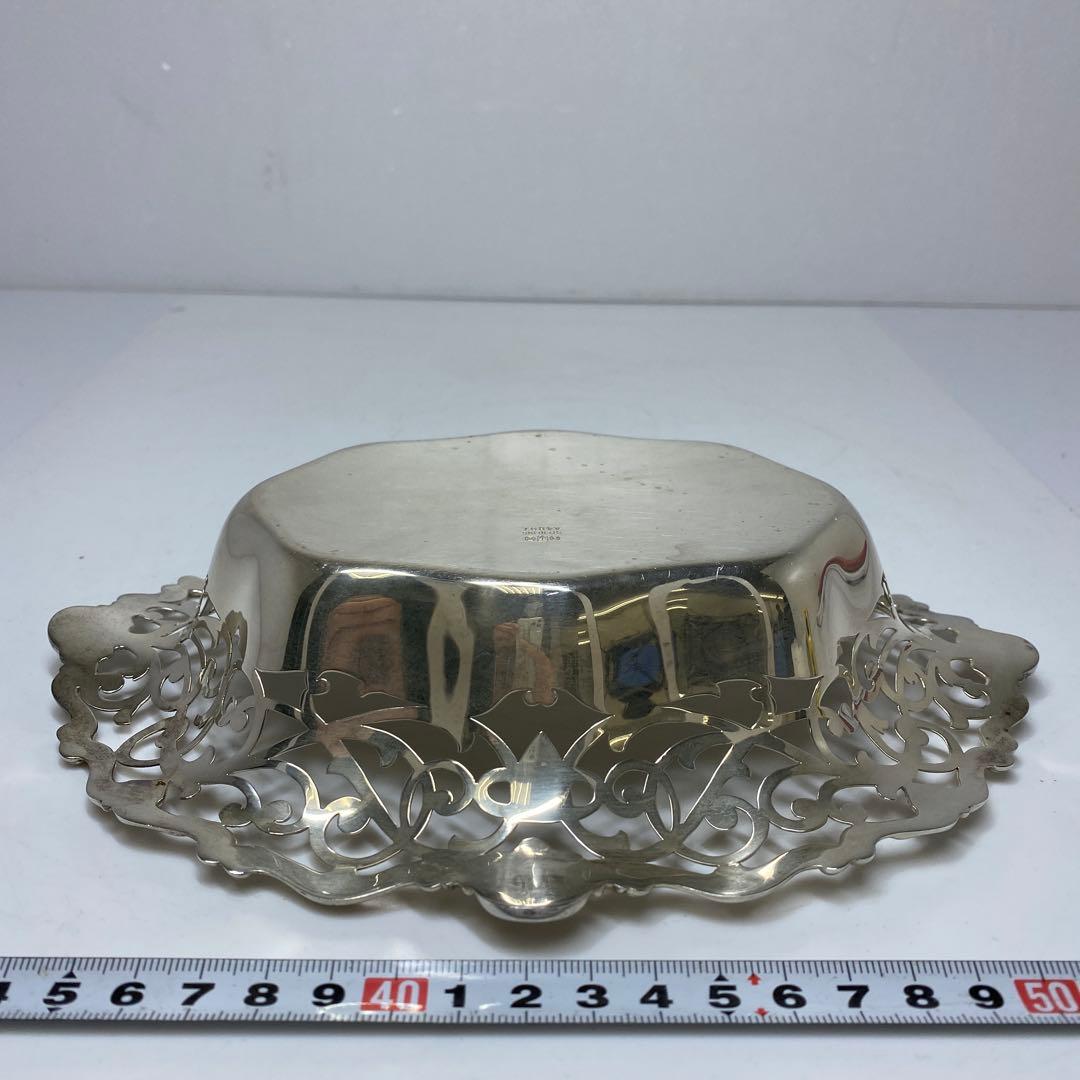 ゴーハム　sterling 透かし鉢　187g トコニ　東さ7-0304②