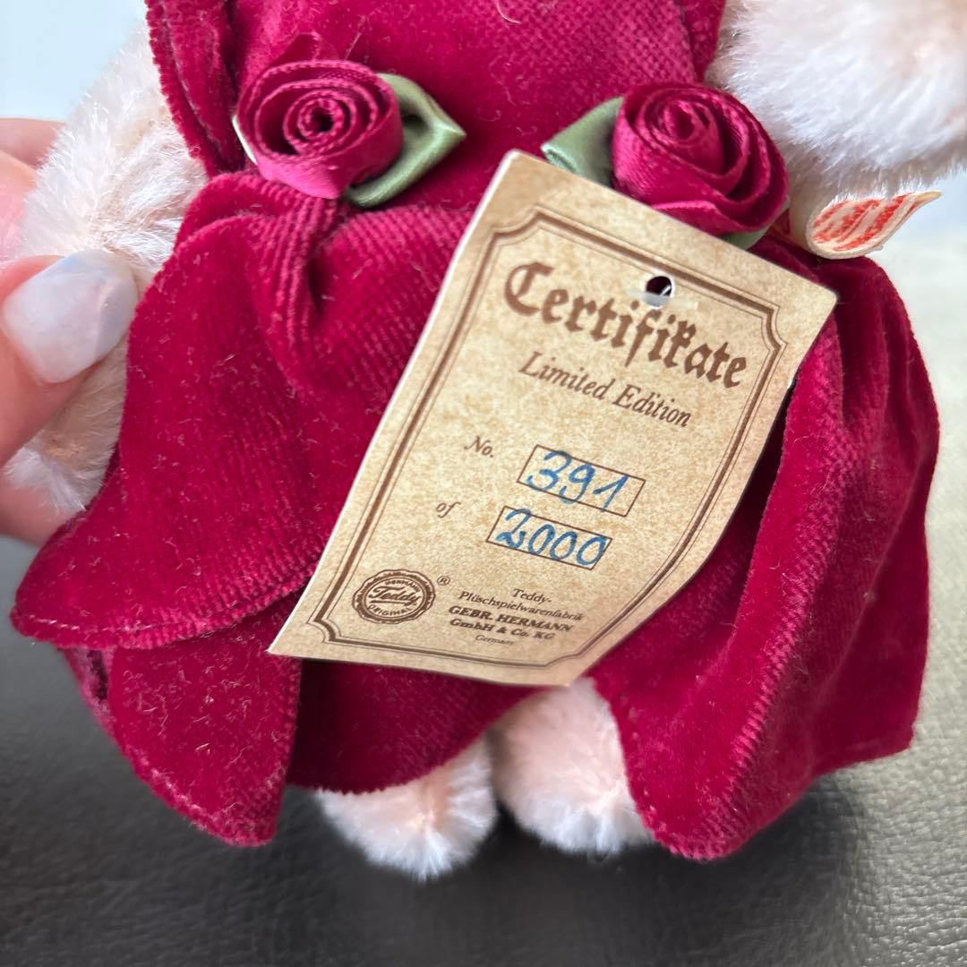 ぬいぐるみ HERMANN TEDDY LIMITED EDITION