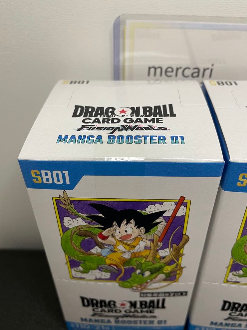 manga booster 01 未開封BOX ２箱セット　テープ付き