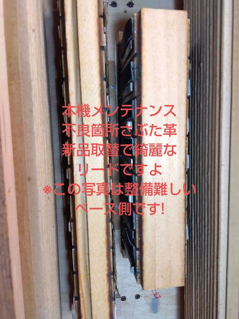 【即演奏可 大幅なメンテ完了品】YAMAHA YA-21アコーディオン
