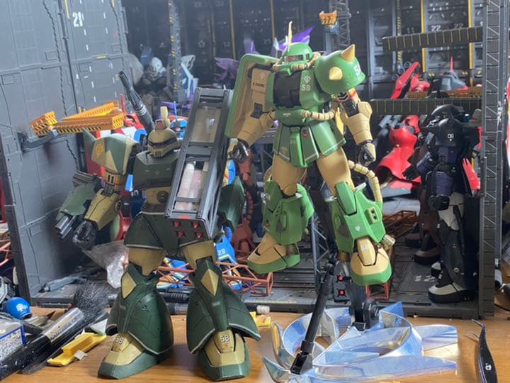 高機動型ザク ver. 2.0 トーマスクルツ専用機カラーver.