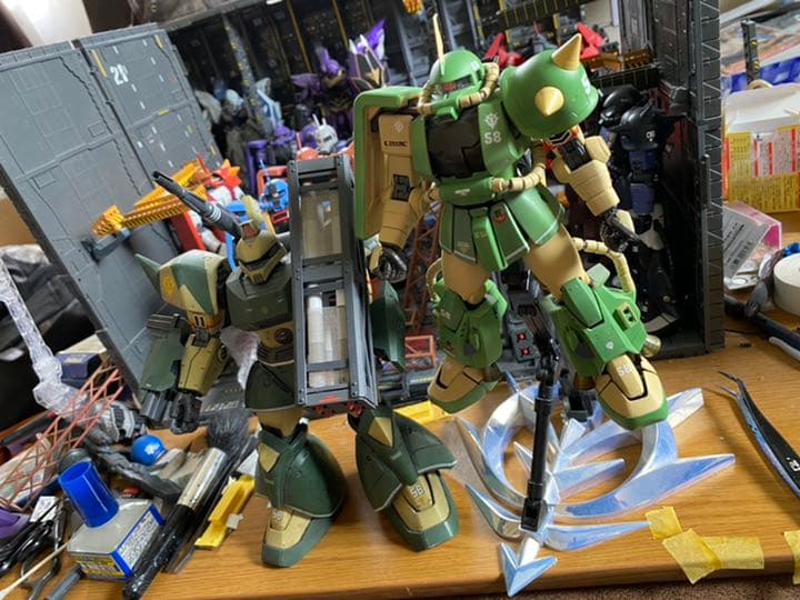 高機動型ザク ver. 2.0 トーマスクルツ専用機カラーver.